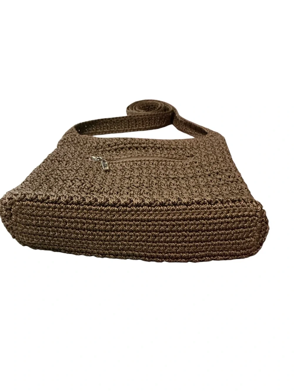 The Sak  Handwoven Crochet Crossbody Bag